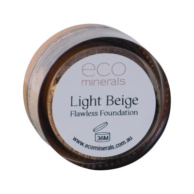 Eco Minerals Mineral Foundation Flawless (Matte) Light Beige 5g